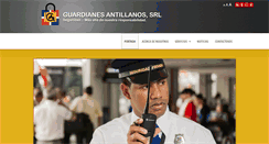Desktop Screenshot of guardiansa.com.do